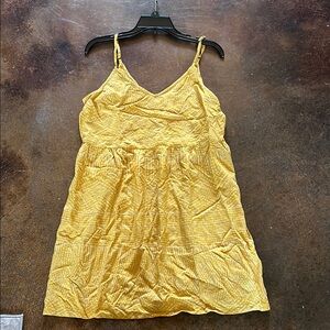 Yellow Sleeveless Dress
